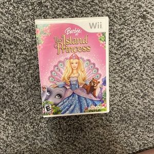 Barbie as the island princess Wii game
